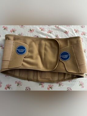 Copper Fit Tan Support Belt - Comfortable Waist Support